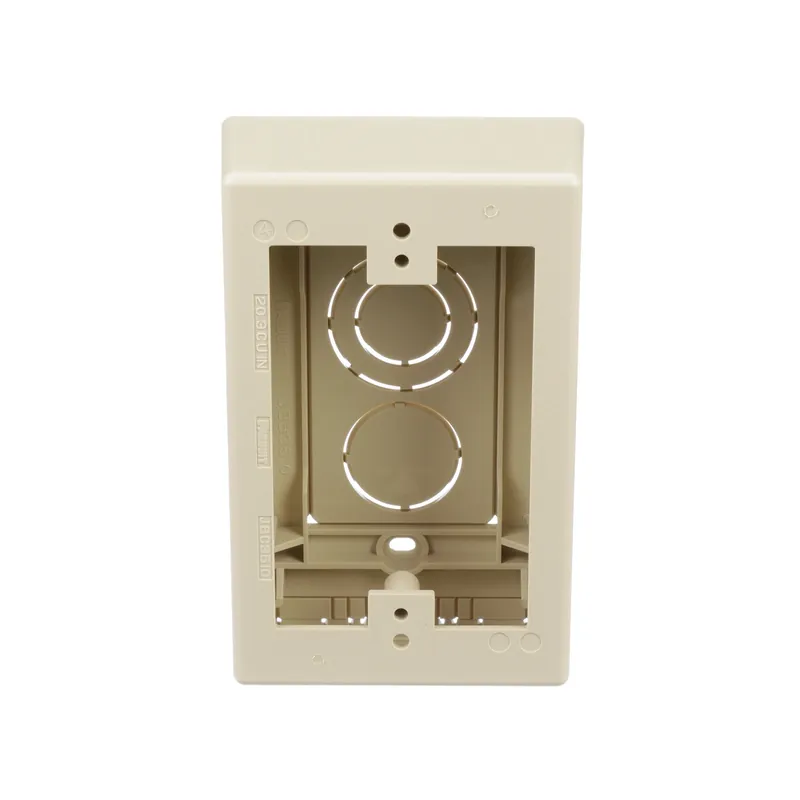 Panduit JBX3510EI-A Surface Raceway, Low Voltage Junction Box, Electric Ivory