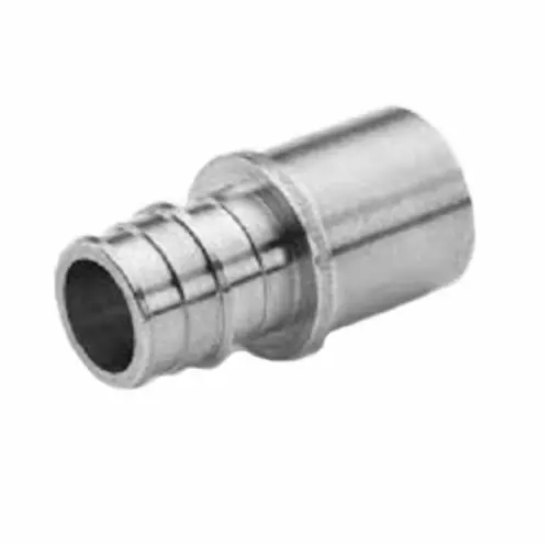 Rehau 499794-001 F1960 Adapter Lead Free Brass 1/2 x 1/2 inch