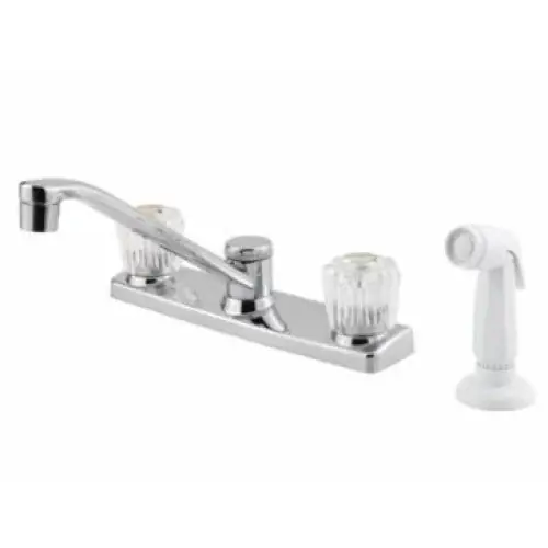 SK0495726-US20260702-105043-0 Pfister G135-4100 Pfirst Series Professional Grade Kitchen Faucet 1.75 gpm 8 in Center 2 Handles - Image 1