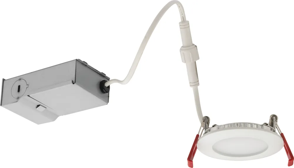 SK0495758-US20260702-105043-0 Lithonia Lighting WF3LED30KMWM6 3IN Wafer-THIN Downlight 8 Watt - Image 1