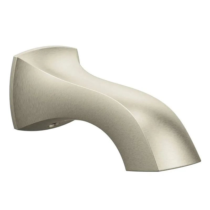 SK0495782-US20260702-105043-0 Moen 191956BN Voss Non-Diverter Tub Spout Brushed Nickel - Image 1