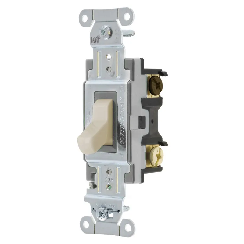 SK0495863-US20260702-105043-0 Hubbell CSB320LA Switch, Spec, 3W, 20A 120/277V, B+S, LA - Image 1