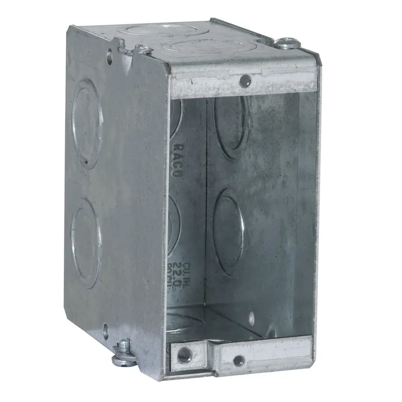 SK0496030-US20260702-105043-0 Hubbell 689 RACO Gangable Mason BX 3 1/2D 1G 05016900689 - Image 1