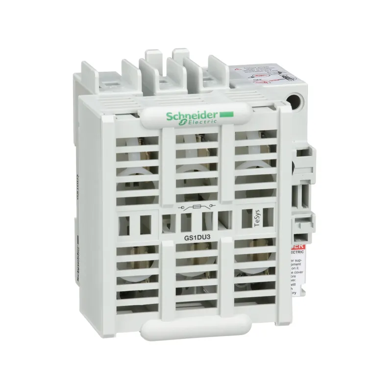 SK0496073-US20260702-105043-0 Schneider Electric GS1DU3 TeSys GS Switch Disconnecter Fuse 3P 600V Type J Fuse - Image 1