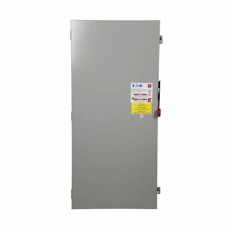 SK0496127-US20260702-105043-0 Eaton DH366NGK ETN Heavy Duty Safety Switch 600A/3P NEMA 1 Class H Fusible - Image 1
