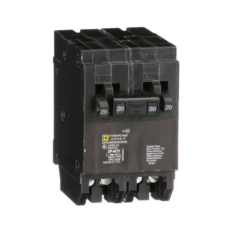 SK0496129-US20260702-105043-0 Square D HOMT2020220 Miniature Circuit Breaker 120/240 Volt 20 Amp - Image 1