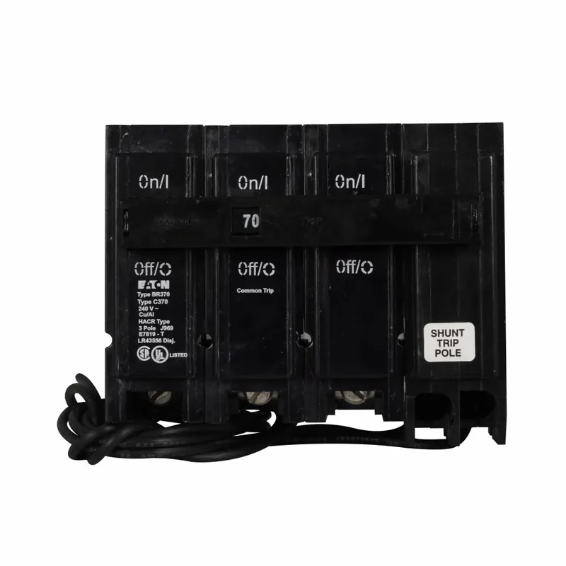 Eaton BR390ST Miniature Circuit Breaker 90 Amp 3 Pole 240V
