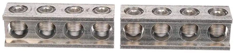 Siemens H56426 9/16 x 5/16 Inch Stud/Allen 6 AWG to 350 MCM 4-Conductor Tinned Aluminum 1-Hole Connector Lug