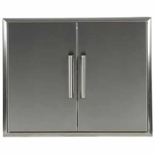 SK0496164-US20260702-105043-0 Coyote Outdoor Living CDA2431 3 inch D x 30 inch x 24 inch Stainless Steel Hinged Double Access Door - Image 1