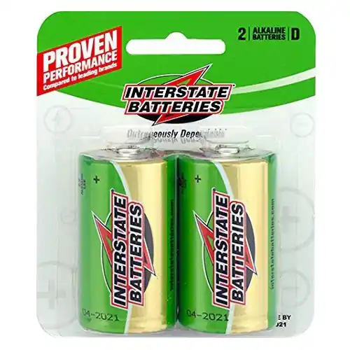 SK0496192-US20260702-105043-0 Interstate Batteries DRY0020 D Alkaline Batteries, 2/Pack - Image 1