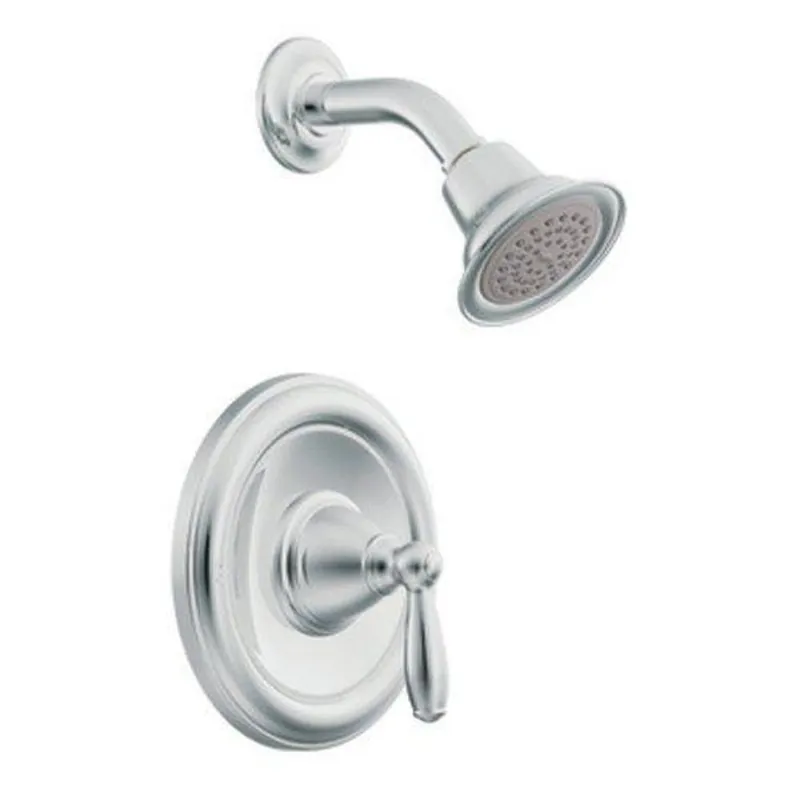 SK0496266-US20260702-105043-0 Moen T62152 Brantford One Handle Single Function Shower Faucet in Chrome (Trim Only) - Image 1