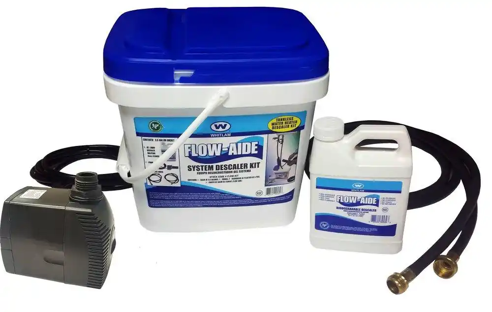 SK0496348-US20260702-105043-0 Whitlam FLOW-KIT Flow-Aide 3.5 Gal Hydronic System Cleaner - Image 1