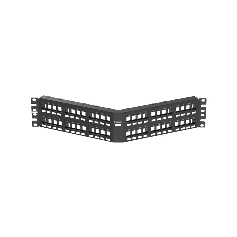 SK0496465-US20260702-105043-0 Panduit NKPPA48FMY PAN NETKEY 48 PORT ANGLED - Image 1