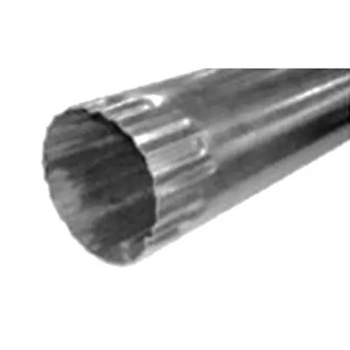 SK0496483-US20260702-105043-0 Gray Metal South 7-30-301 7 Inch x 60 Inch Galvanized Snap-Lock Furnace Pipe - Image 1