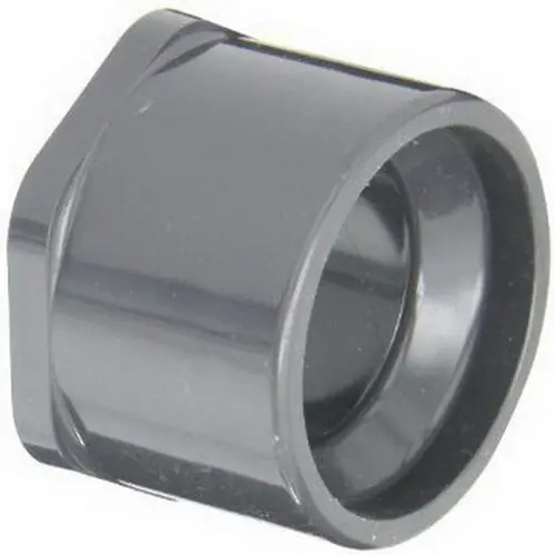 Charlotte Pipe and Foundry 837-212 1-1/2 inch x 1-1/4 inch SCH 80 PVC Flush Reducer Bushing