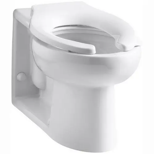 Kohler K-4396-0 Anglesey 1.60 gpf Elongated Toilet Bowl Only Rear Spud Inlet