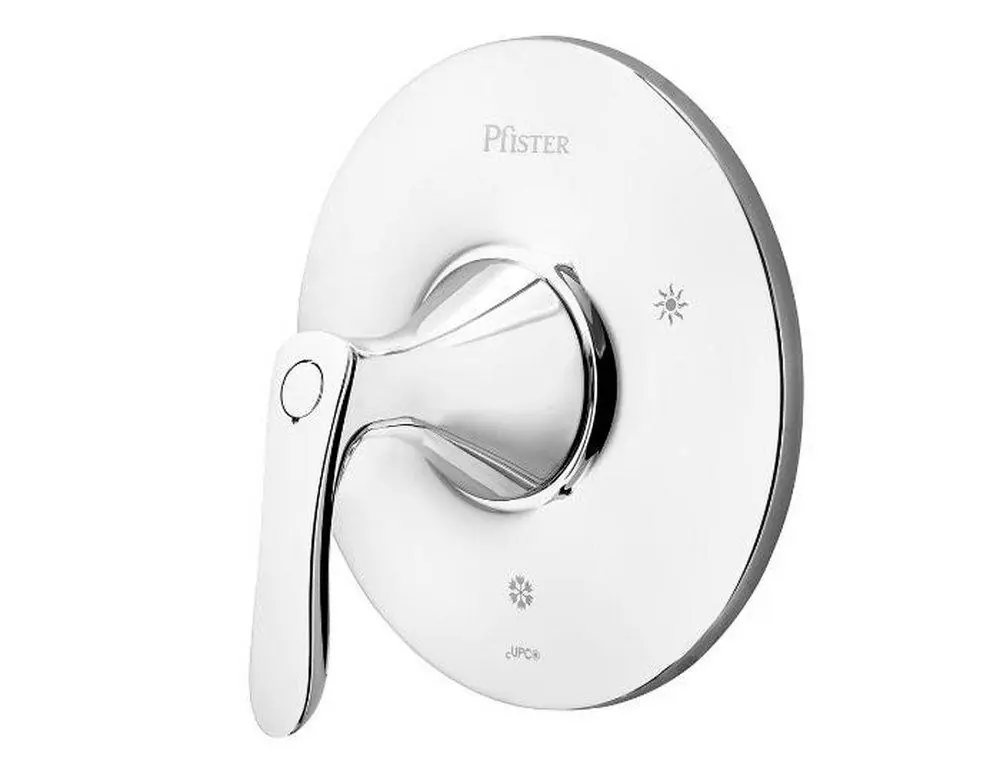 SK0496564-US20260702-105043-0 Pfister R89-1WRC Weller Single Handle Pressure Balancing Valve Trim in Polished Chrome - Image 1