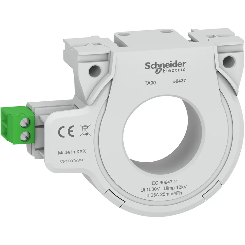 SK0496648-US20260702-105043-0 Schneider Electric 50437 SQUARED Closed Toroid A Type 65A (Inner Diameter 30mm) - Image 1