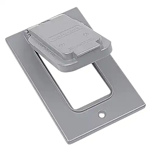 ABB CCGV Red Dot Dry-Tite GFCI Vertical Device Mount Cover