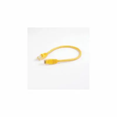 Legrand 570-115-003 QUIKTRON CAT5E 3FT PATCH CABLE YELLOW