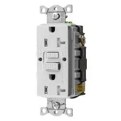 SK0496886-US20260702-105043-0 HUBBELL GFTRST20W 20A COM SELF TEST TR GFR WHITE - Image 1