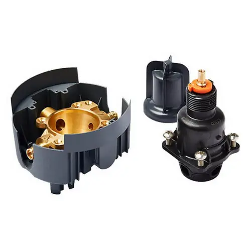 SK0496894-US20260702-105043-0 Kohler K-8304-PX Kohler Rite-Temp 5 GPM 1/2 Inch x 1/2 Inch NPT PEX Crimp x Sweat Brass Pressure Balancing Valve Body and Cartridge Kit - Image 1