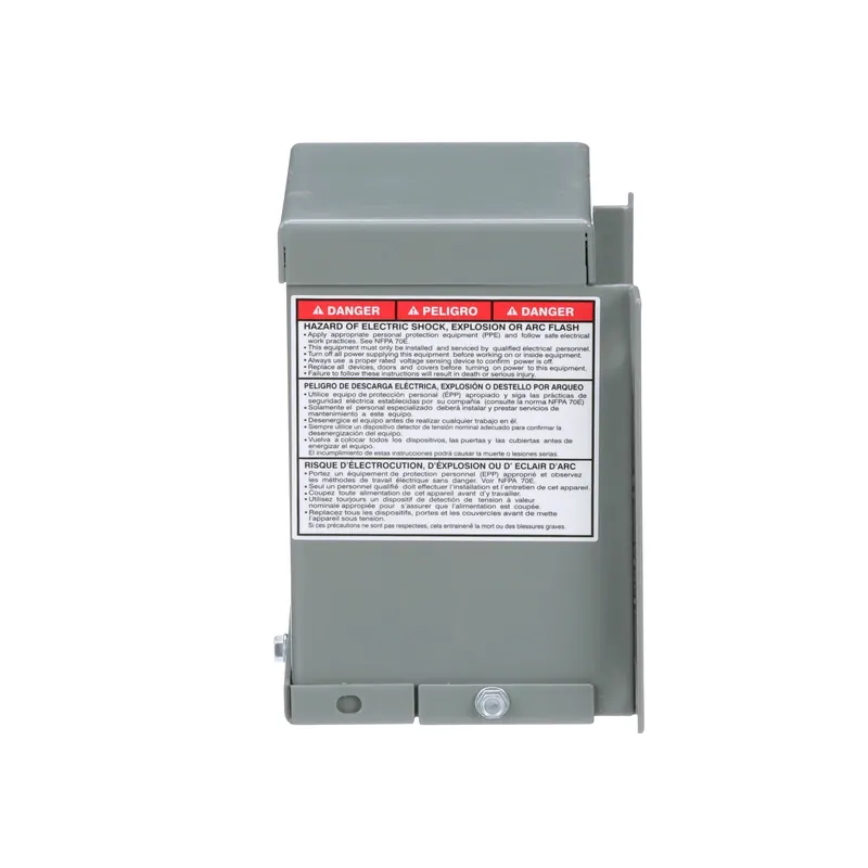 Square D 50SV1A 0.05 kVa 240 x 480 VAC Primary 120/240 VAC Secondary Dry Type General Purpose Transformer