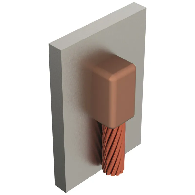 nVent VBC2Q ERICO C MOLD 4/0 CABLE TO VERTICAL STEEL SURFACE
