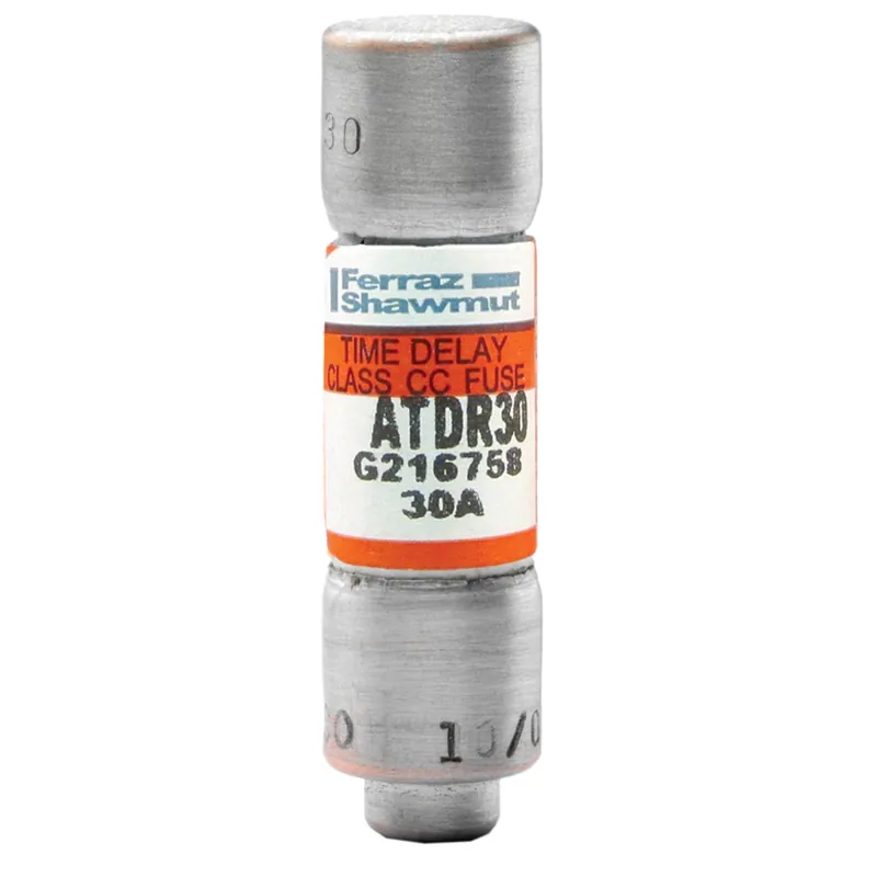 SK0496998-US20260702-105043-0 Mersen ATDR10 Fuse ATDR - Class CC - Time-Delay 600VAC 300VDC 10A Ferrule - Image 1