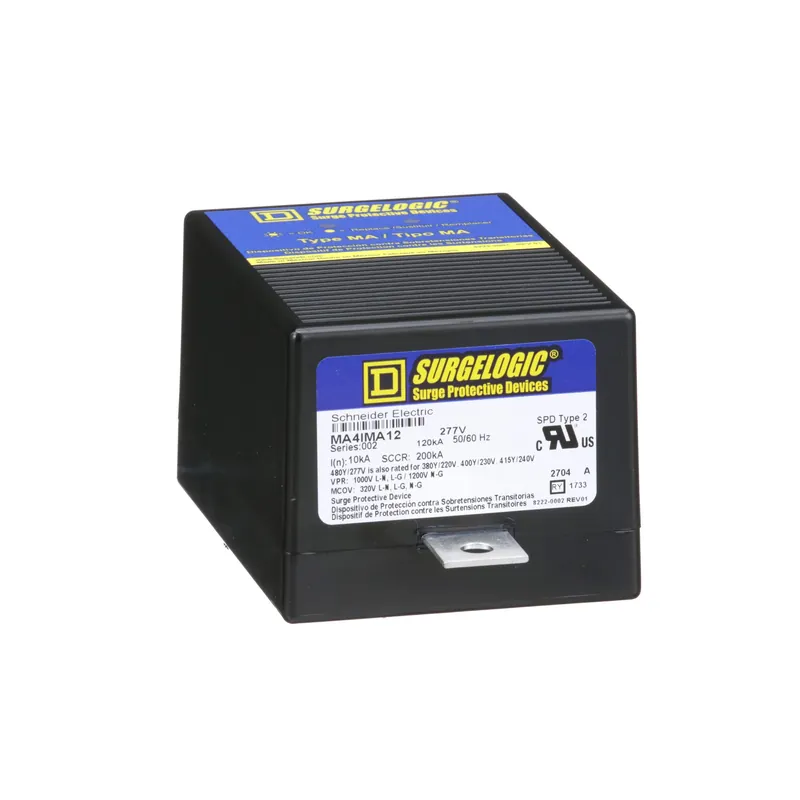 SK0497056-US20260702-105043-0 Square D MA4IMA12 Surge Protection Module, Surgelogic, 120kA, 480Y/277 VAC, 3 Phase, 4 Wire - Image 1