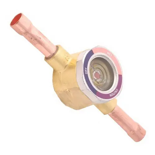 SK0497060-US20260702-105043-0 Emerson AMI-1TT7 AMI Type TT Sight Glass Moisture Indicator, 7/8 inch, Tube Stub x Tube Stub (OD Female) - Image 1