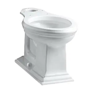 Kohler K-4380-0 Memoirs Elongated Comfort Height Toilet Bowl Only, White