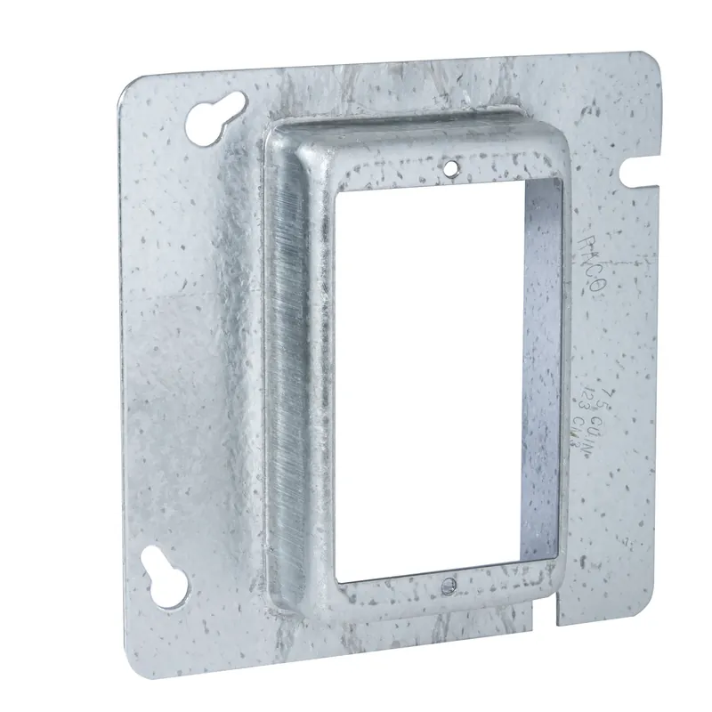 Hubbell 839 RACO 4-11/16 Mud Range Single Device Raised 1 In