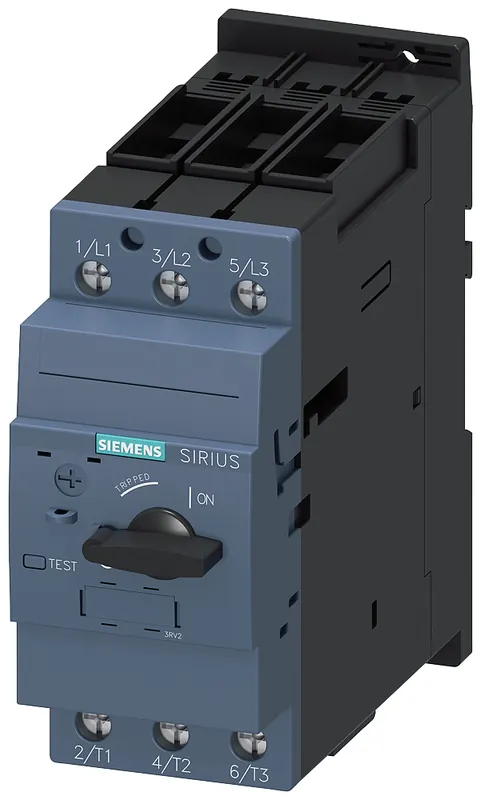 SK0497079-US20260702-105043-0 Siemens 3RV20314DA10 Motor Protection Circuit Breaker 690 VAC 20 to 25 A 5 kA Interrupt 3 Poles Magnetic Trip - Image 1