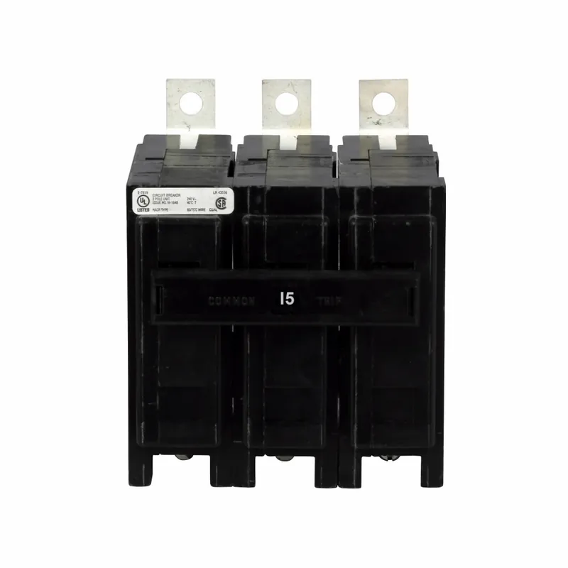 Eaton QBHW3015H Quicklag Industrial Thermal Magnetic Circuit Breaker 15A 240V