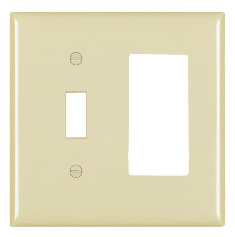 SK0497114-US20260702-105043-0 Legrand SP126-I Combination Wall Plate 2 Gangs Ivory - Image 1