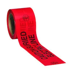 Klein 58002 Caution Barricade Warning Tape, 3-Inch x 200-Foot