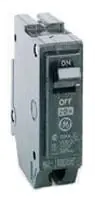 GE THQL1150 THQL Compact Molded Case Circuit Breaker, 120/240 VAC, 50 Amp, 10 kAIC, 1 Pole