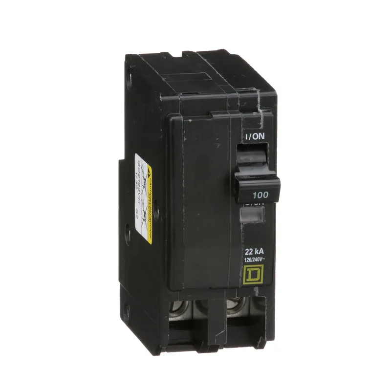 SK0497239-US20260702-105043-0 Square D QO2100VH Miniature Circuit Breaker, 100A, 2-Pole, 120/240V, 22 kA - Image 1