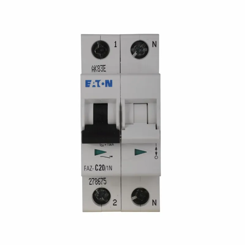 Eaton FAZ-C20/1-SP FAZ UL 1077 Supplementary Protector 20 Amp 1 Pole 277 V