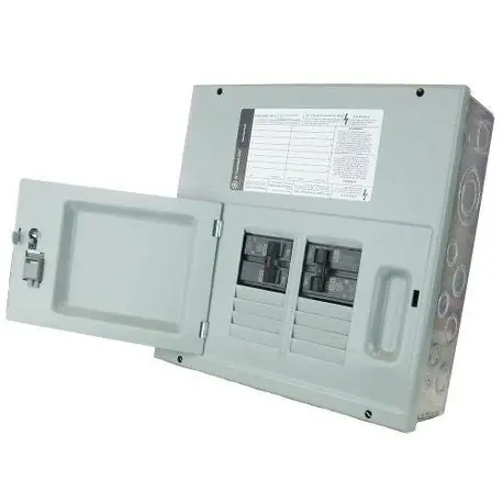 SK0497627-US20260702-105043-0 GE TM860SCUGEN PowerMark Gold Plus 1-Phase Standard Main Breaker Load Center 120/240 VAC 60 A 22 kA Interrupt - Image 1