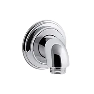 Kohler K-22173-CP Bancroft Brass 1/2 inch NPT Wall Supply Elbow, Polished Chrome