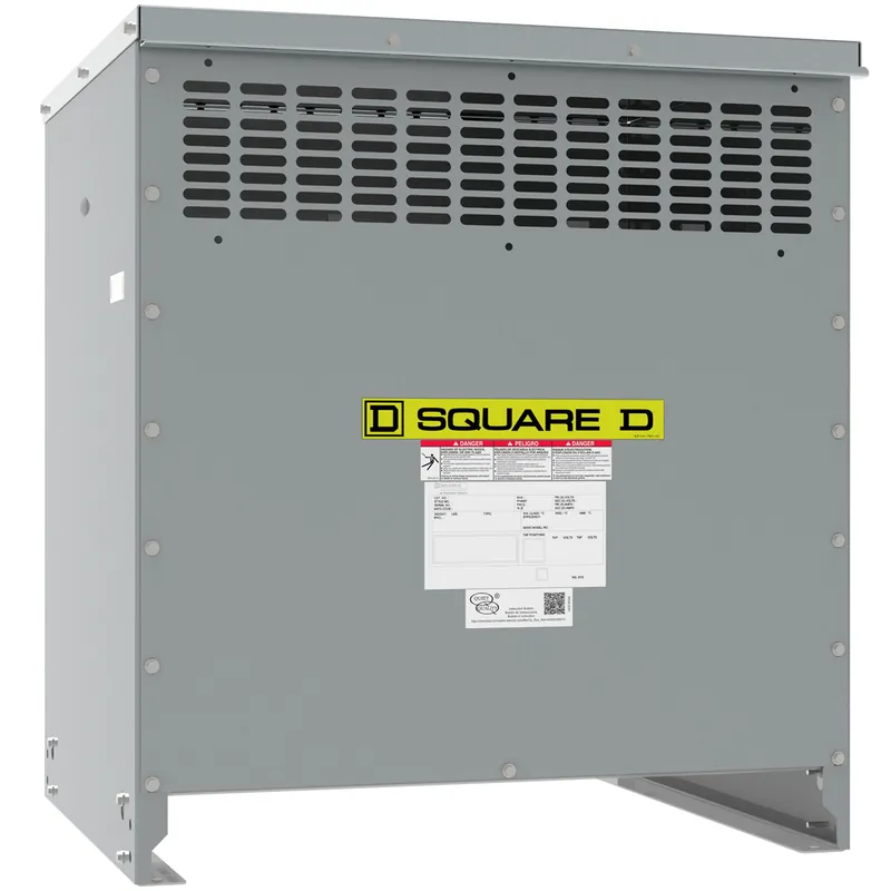 SK0497796-US20260702-105043-0 Square D EXN75T3H Transformer, dry type, 75kVA, 480V delta primary, 208Y/120V secondary - Image 1
