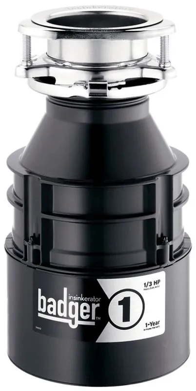 SK0497932-US20260702-105043-0 InSinkErator 76039H Badger 1 1/3 HP Continuous Feed Garbage Disposal without Cord - Image 1