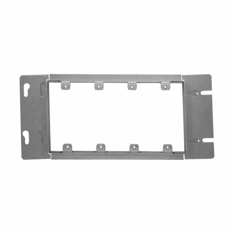 Crouse-Hinds TP655 Gang Box Cover Steel 10-5/8 in Raised 4-Gang