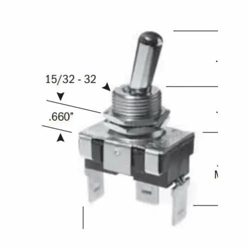 SK0498022-US20260702-105043-0 Selecta SS115-BG Heavy Duty Toggle Switch 125/250V QD (1) - Image 1