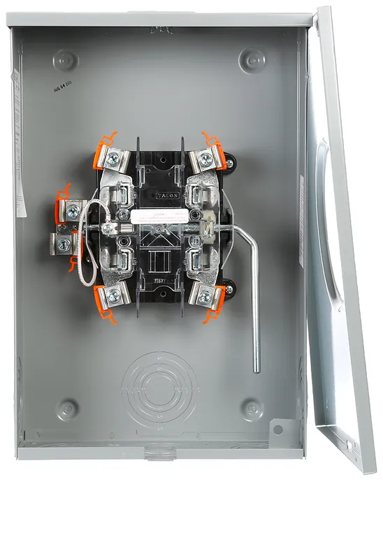 SK0498024-US20260702-105043-0 Siemens 40405-02CO 200Amp 5-Jaw Ringless Meter Socket - Image 1
