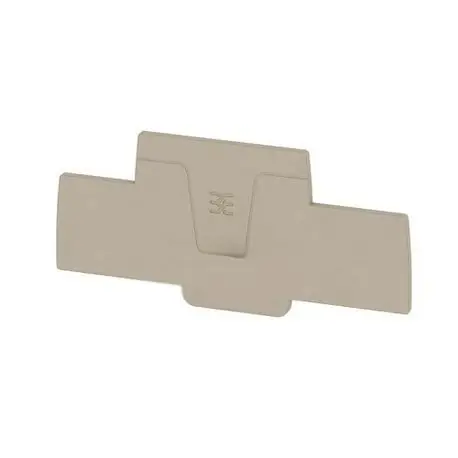 Weidmuller 2540000000 A Series End Plate - For Use With Spring Connection Terminal Block