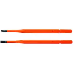 SK0498057-US20260702-105043-0 Klein 13156 Screwdriver Blades Insulated Single-End 2-Pack - Image 1