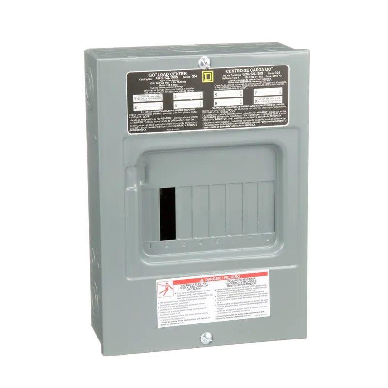 SK0498089-US20260702-105043-0 Square D QO612L100S Load Center MLO 100A 120/240V 1Ph 6SP NEMA-1 - Image 1